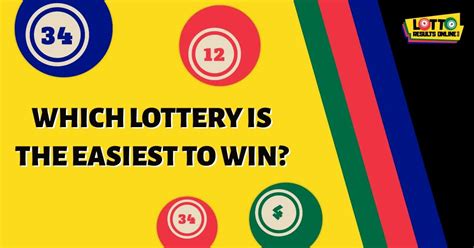 which lottery is the easiest to win uk|The Best Lottery to Play in the UK in 2022 .